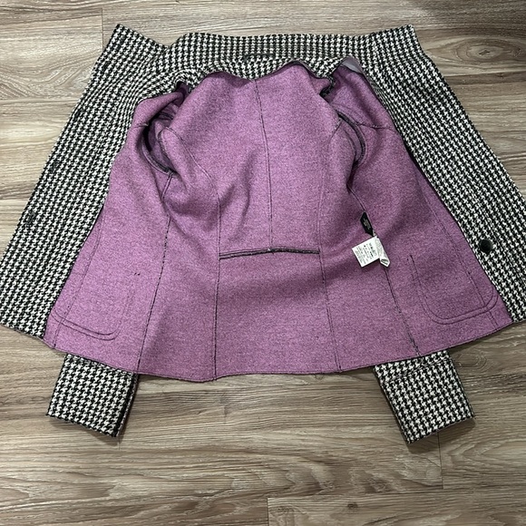 Weekend by Max Mara will houndstooth button down jacket, size 8 - Picture 14 of 14